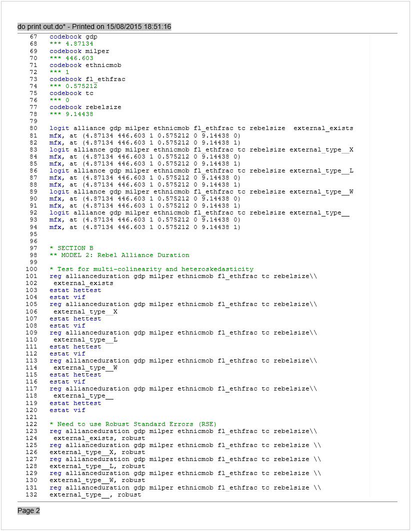 Stata Do-File 2