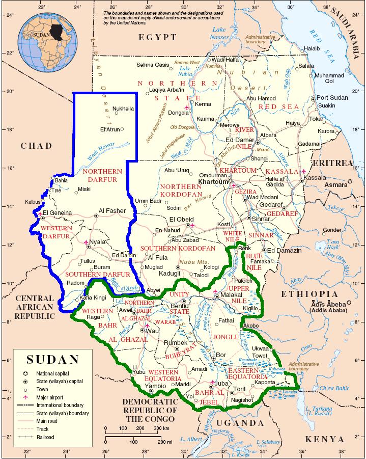 3.1: Map of Sudan. Darfur is map of sudan and darfur. 3.1: Map of Sudan. Darfur is