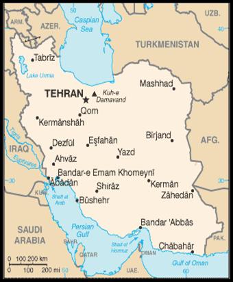 Iran map