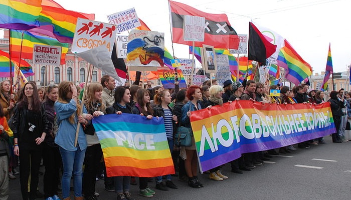 first gay pride parade in russia