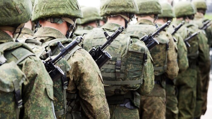 Army parade - military force uniform soldier row march